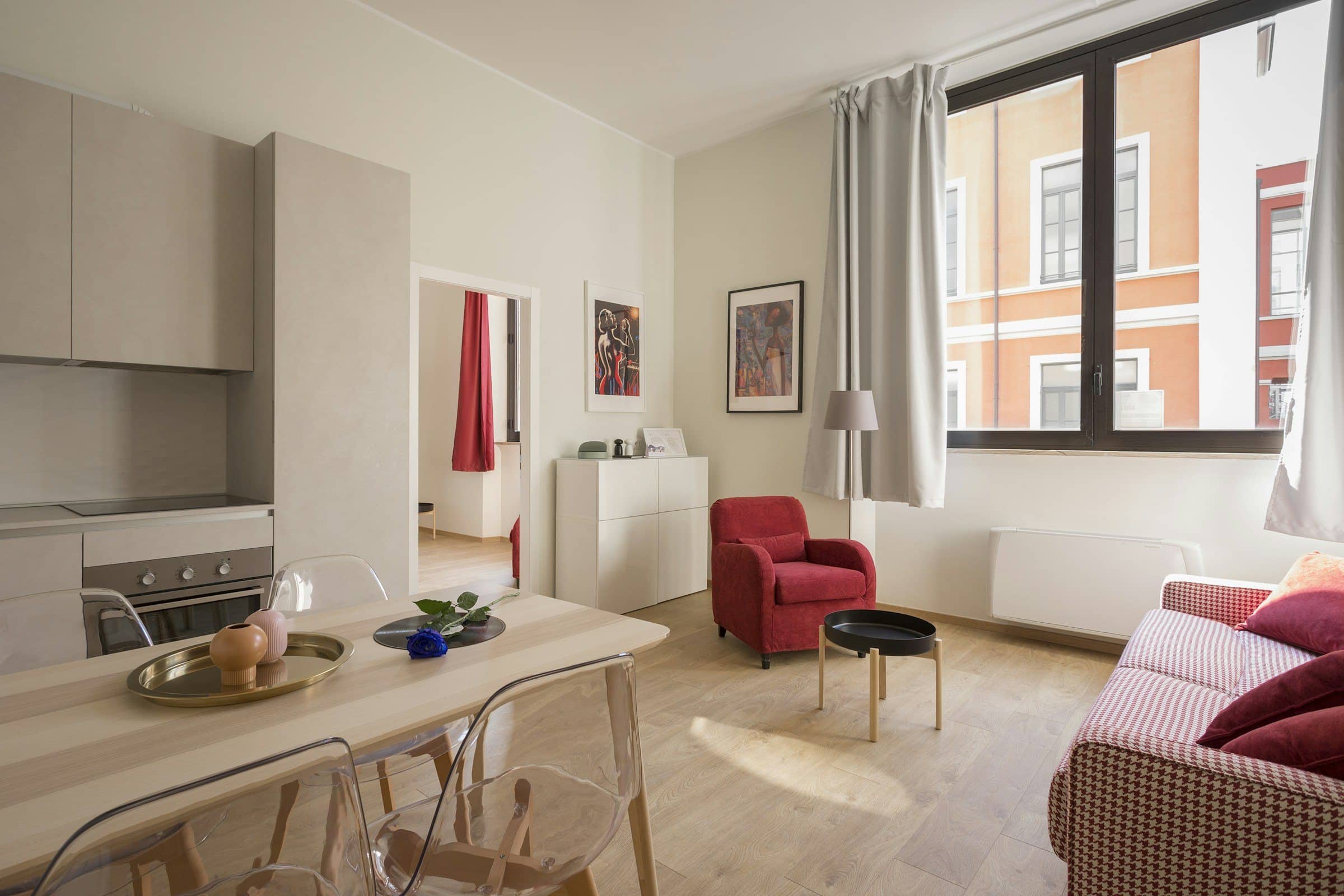 Renovated apartment interior
